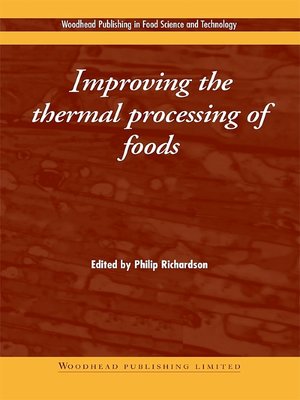 cover image of Improving the thermal Processing of Foods